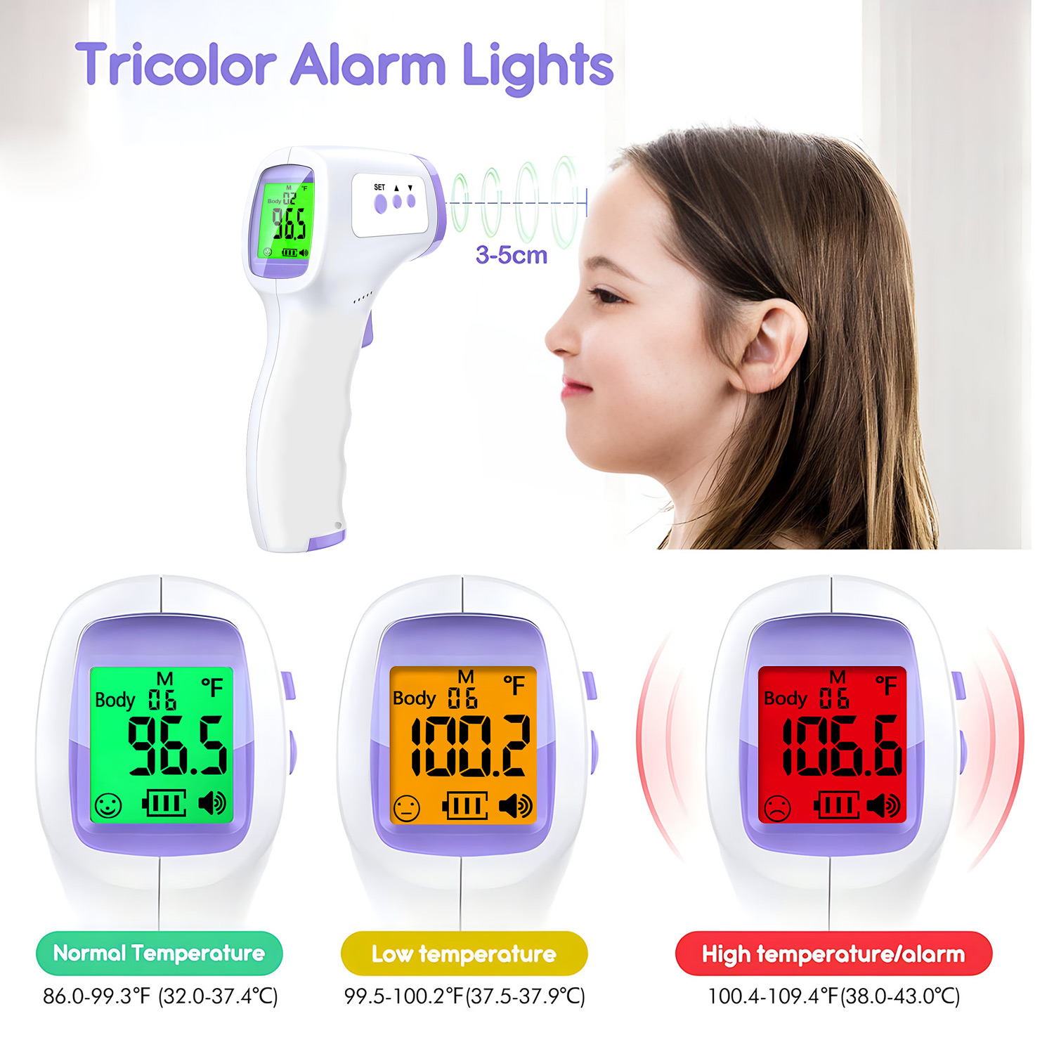 Non‑Contact Infrared Forehead  - đánh giá và giá Pulse Oximeter