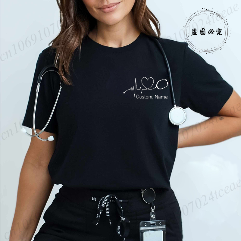 Custom Name Nurse Shirt Stetho - đánh giá và giá Stethoscope
