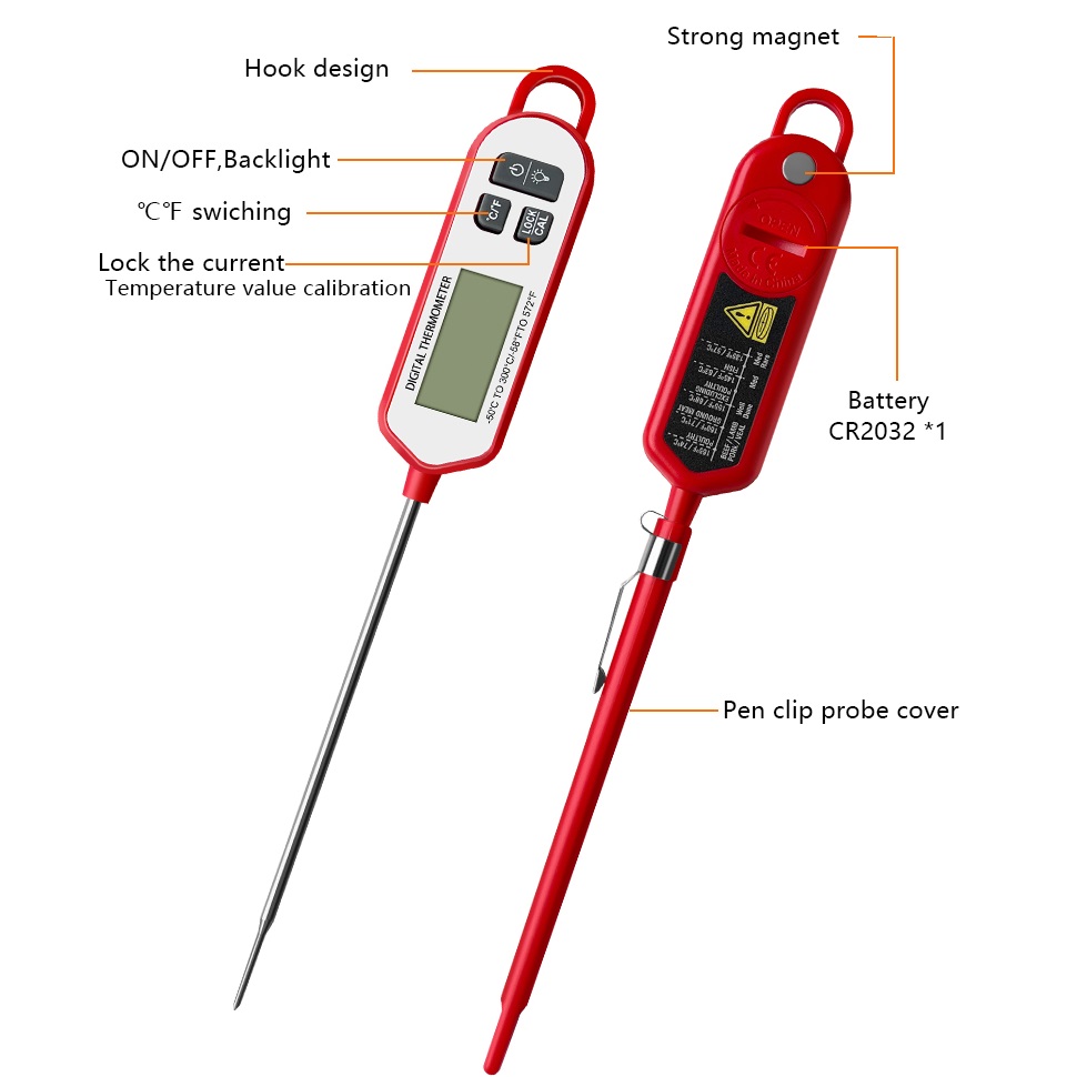 Digital Meat Thermometer  Inst - đánh giá và giá Thermometer Digital