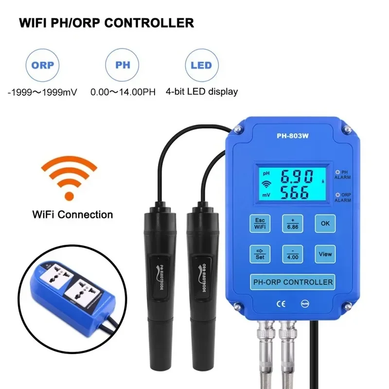 PH-803 Digital 2&1 PH ORP Redo - đánh giá và giá Thermometer Digital