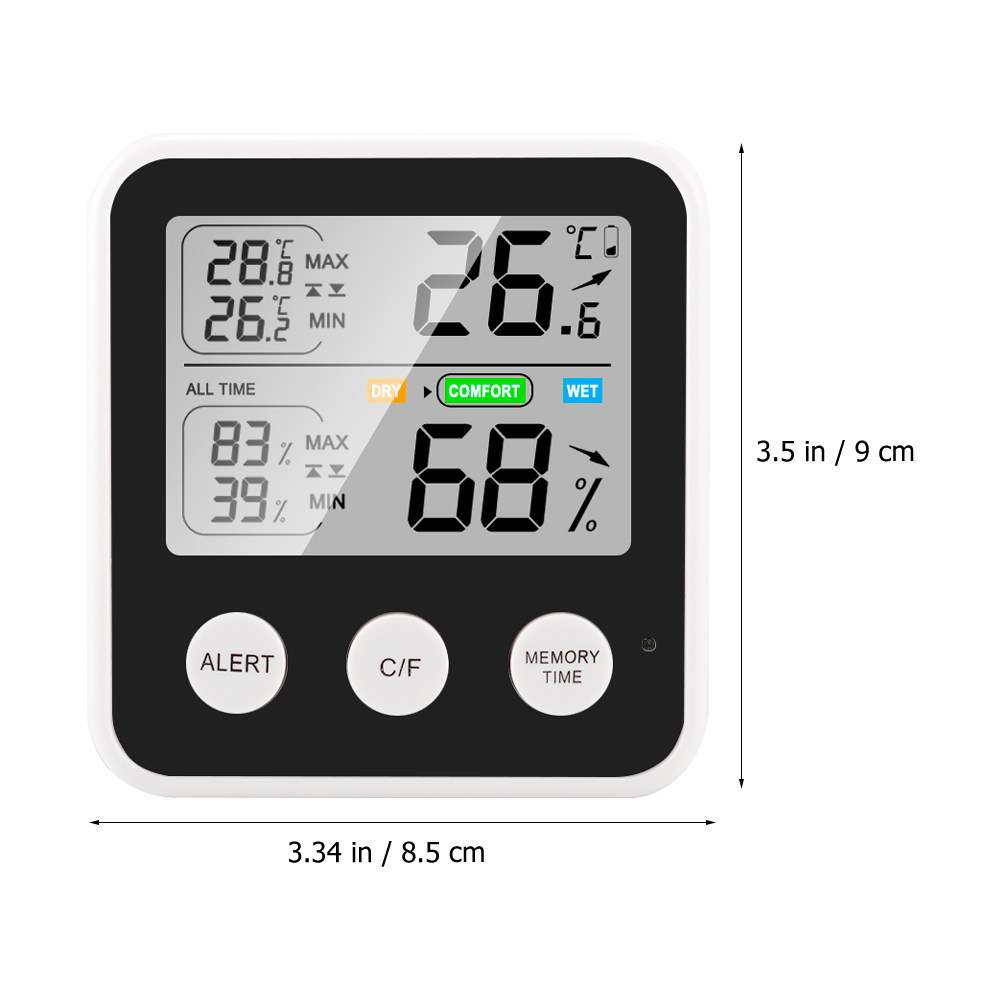 Digital Household Hygrometer T - đánh giá và giá Thermometer Digital