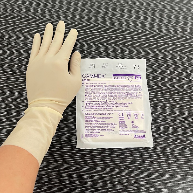 Ansell Gammex latex (1 pair) 1 - đánh giá và giá Medical Gloves