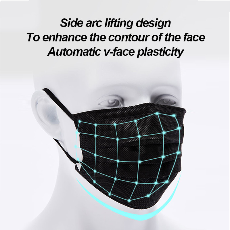 10-200 Chiếc Mặt Nạ Đen Dùng M - đánh giá và giá Surgical Mask